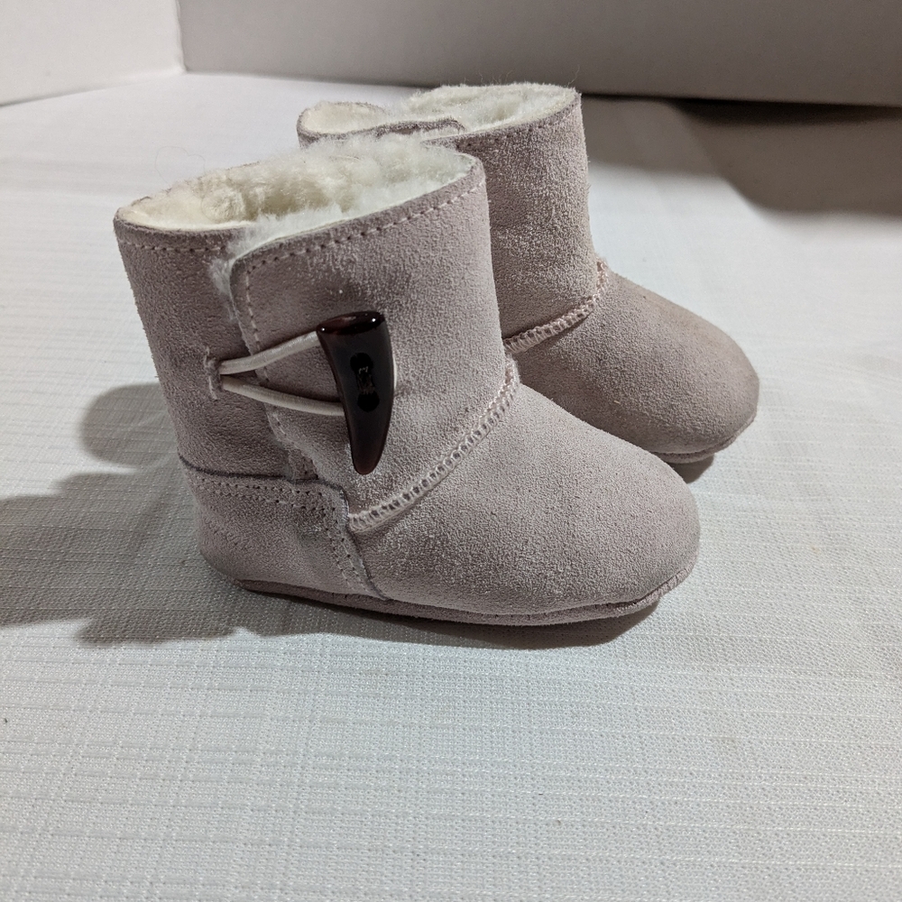 Ralph Lauren infant baby soft boots size 2 pink